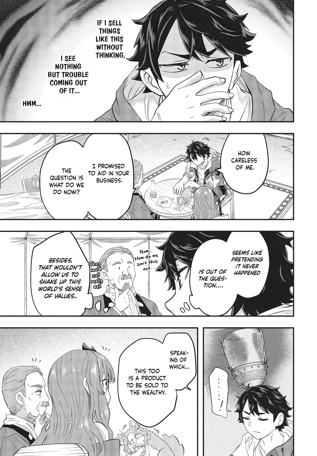 Muteki Shounin no Isekai Nariagari Monogatari: Gendai no Seihin wo Jizai ni Toriyoseru Skill ga Aru node Isekai dewa Rakushou desu Chap 2 - Next Chap 3