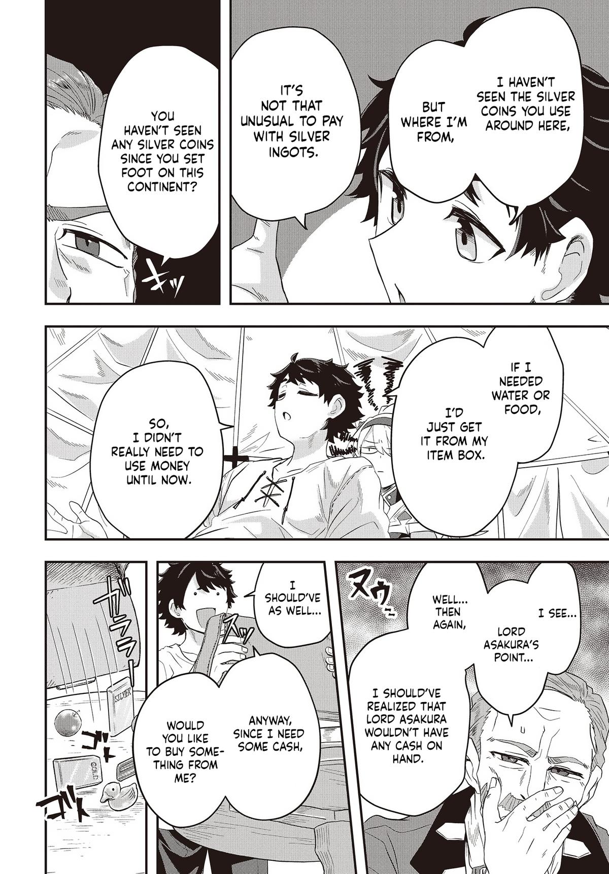 Muteki Shounin no Isekai Nariagari Monogatari: Gendai no Seihin wo Jizai ni Toriyoseru Skill ga Aru node Isekai dewa Rakushou desu Chap 6 - Next Chap 7