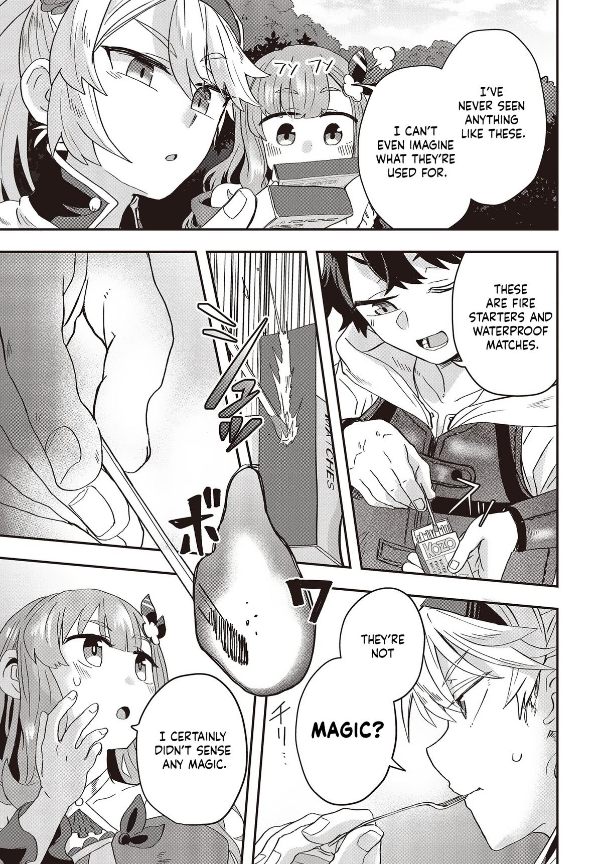 Muteki Shounin no Isekai Nariagari Monogatari: Gendai no Seihin wo Jizai ni Toriyoseru Skill ga Aru node Isekai dewa Rakushou desu Chap 8 - Next Chap 9