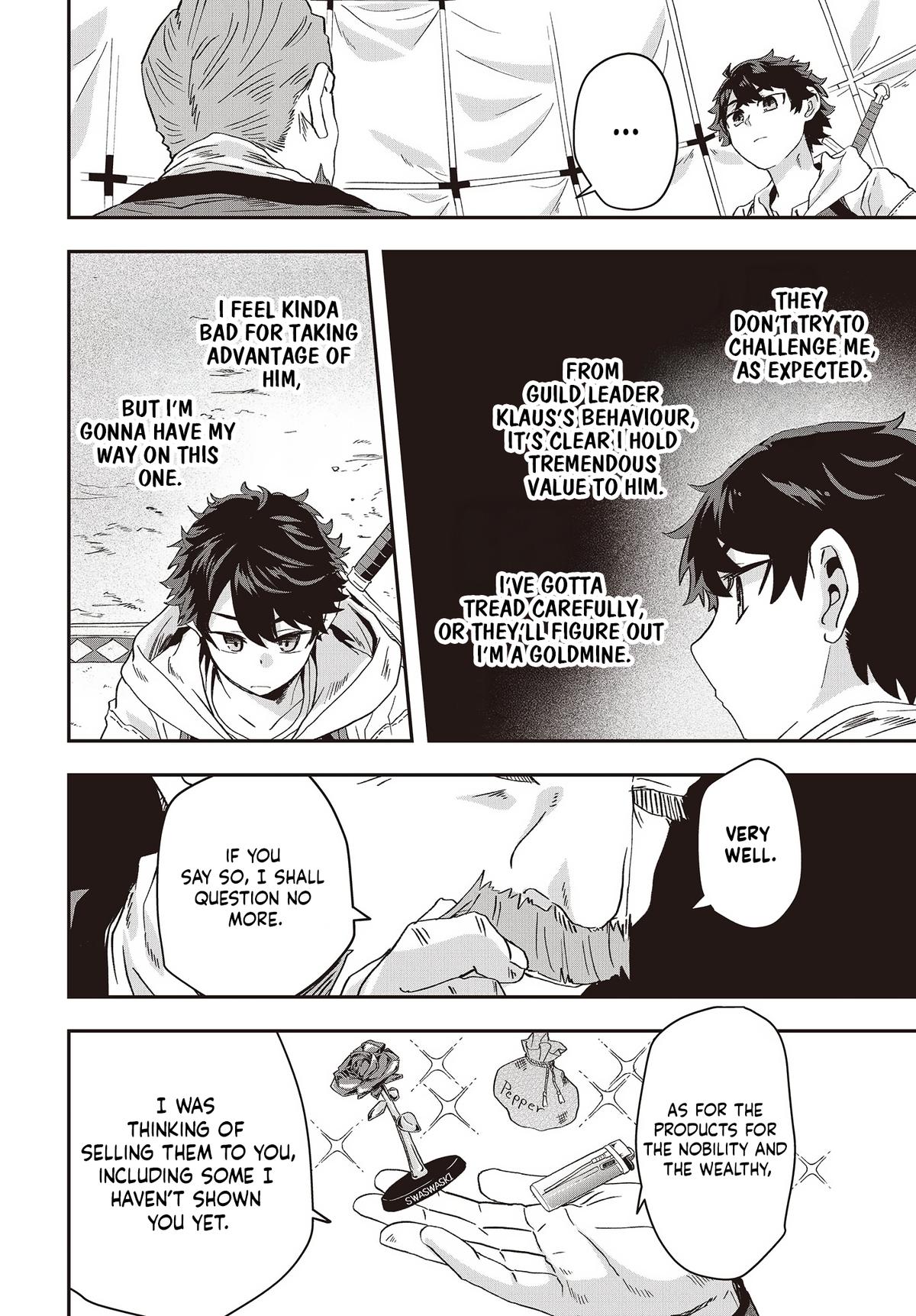 Muteki Shounin no Isekai Nariagari Monogatari: Gendai no Seihin wo Jizai ni Toriyoseru Skill ga Aru node Isekai dewa Rakushou desu Chap 8 - Next Chap 9