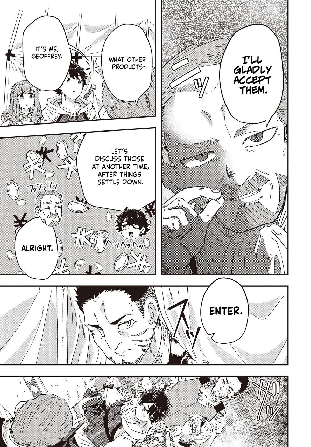 Muteki Shounin no Isekai Nariagari Monogatari: Gendai no Seihin wo Jizai ni Toriyoseru Skill ga Aru node Isekai dewa Rakushou desu Chap 8 - Next Chap 9