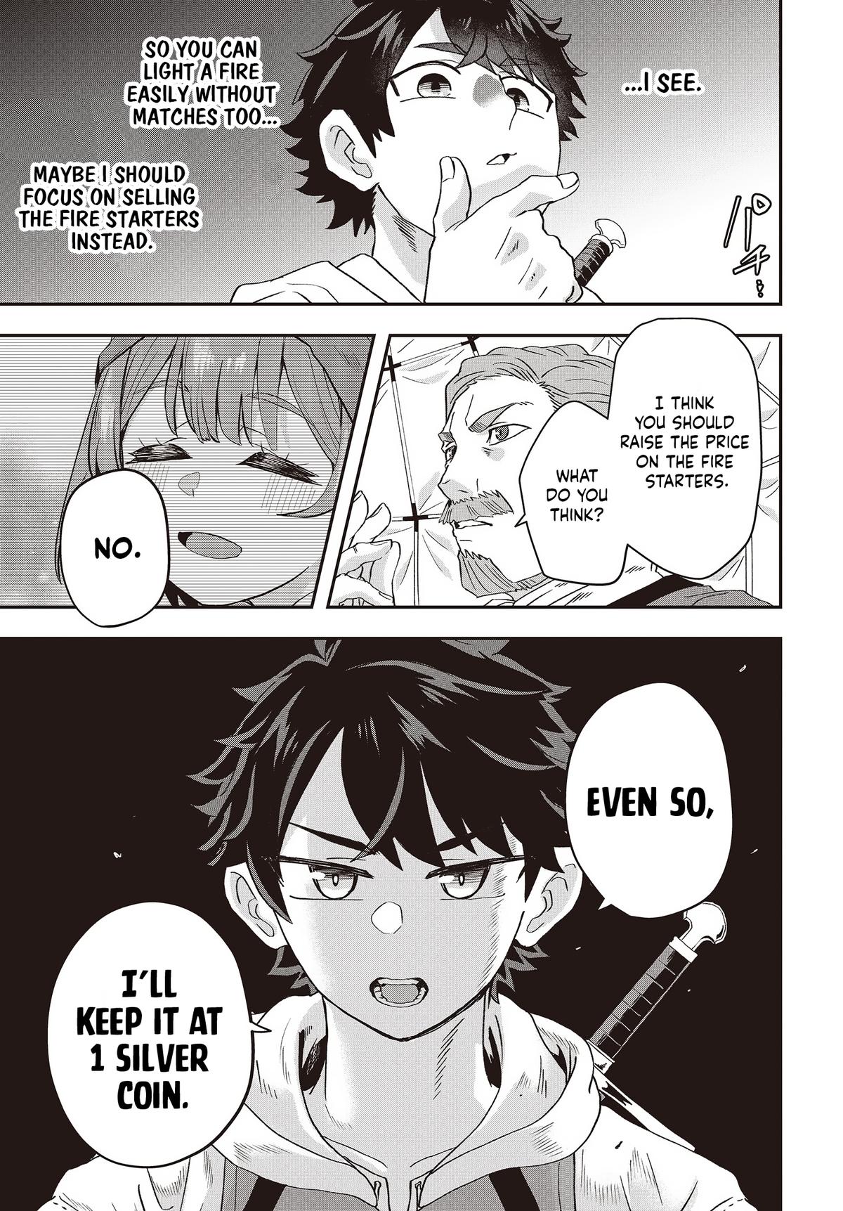Muteki Shounin no Isekai Nariagari Monogatari: Gendai no Seihin wo Jizai ni Toriyoseru Skill ga Aru node Isekai dewa Rakushou desu Chap 8 - Next Chap 9