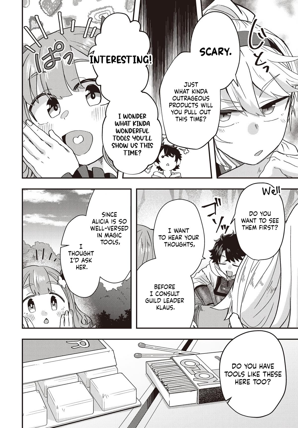 Muteki Shounin no Isekai Nariagari Monogatari: Gendai no Seihin wo Jizai ni Toriyoseru Skill ga Aru node Isekai dewa Rakushou desu Chap 8 - Next Chap 9