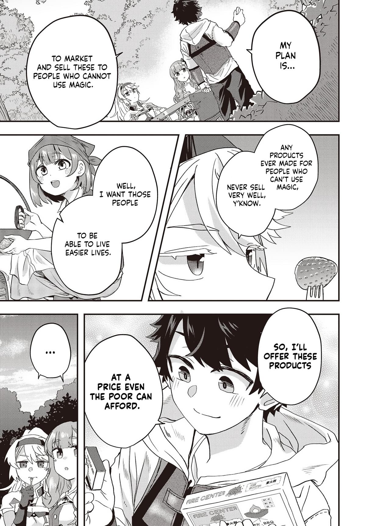 Muteki Shounin no Isekai Nariagari Monogatari: Gendai no Seihin wo Jizai ni Toriyoseru Skill ga Aru node Isekai dewa Rakushou desu Chap 8 - Next Chap 9