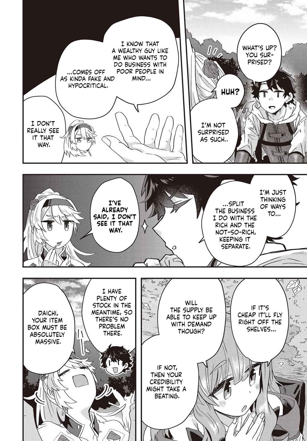 Muteki Shounin no Isekai Nariagari Monogatari: Gendai no Seihin wo Jizai ni Toriyoseru Skill ga Aru node Isekai dewa Rakushou desu Chap 8 - Next Chap 9