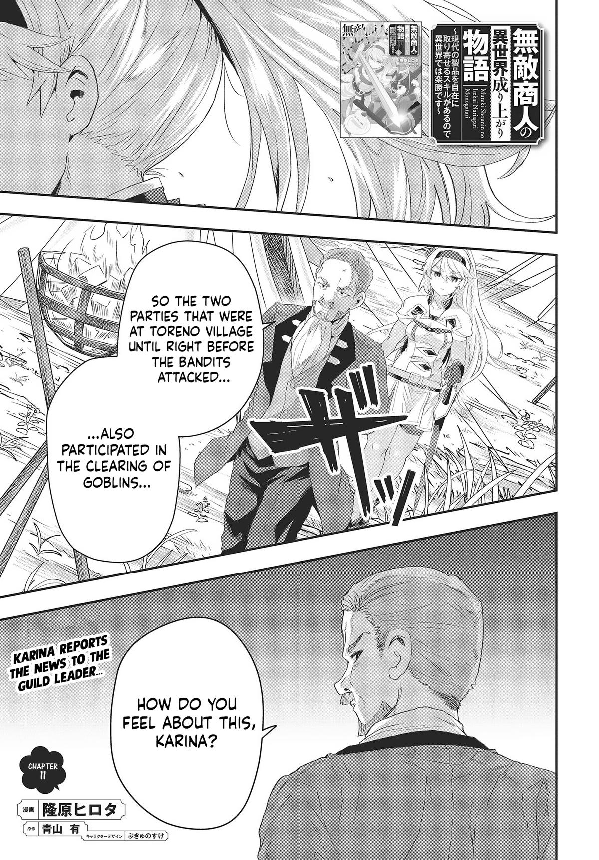 Muteki Shounin no Isekai Nariagari Monogatari: Gendai no Seihin wo Jizai ni Toriyoseru Skill ga Aru node Isekai dewa Rakushou desu Chap 11 - Next Chap 12