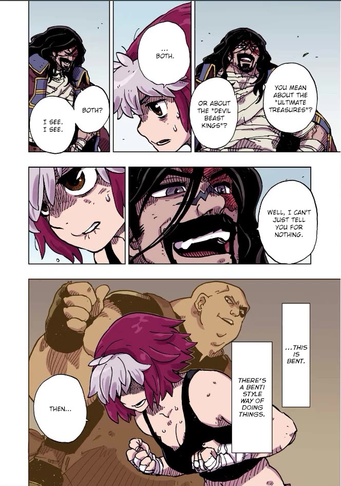 Clevatess - Maju no O to Akago to Kabane no Yusha Chap 61 - Next Chap 62
