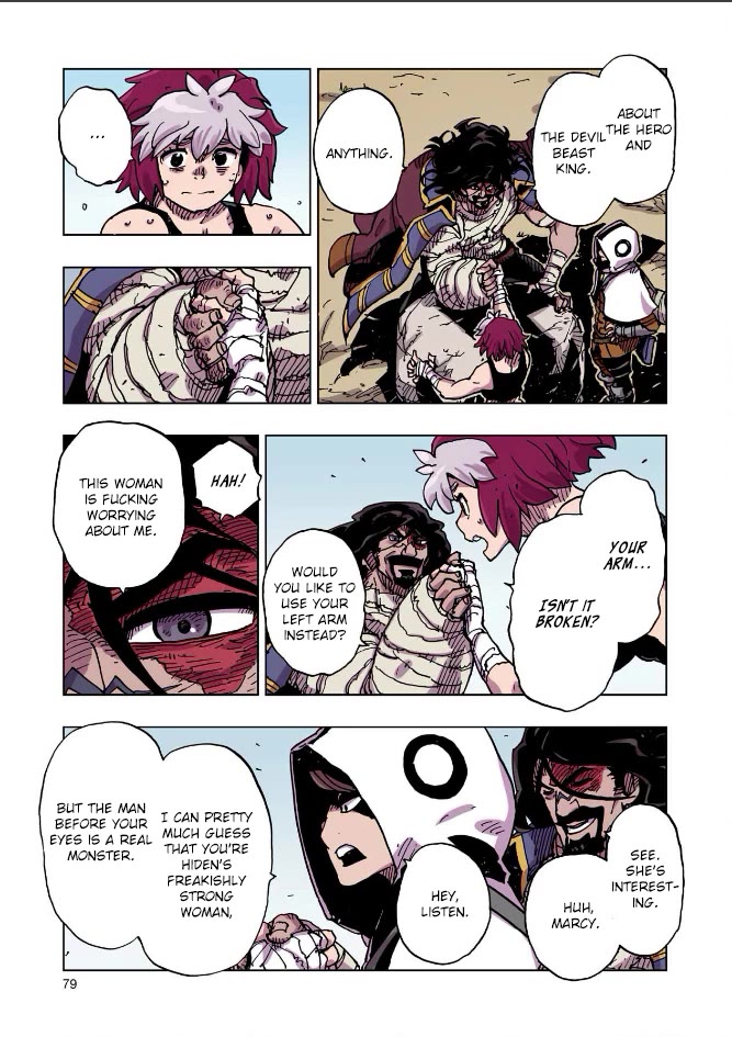 Clevatess - Maju no O to Akago to Kabane no Yusha Chap 62 - Next Chap 63