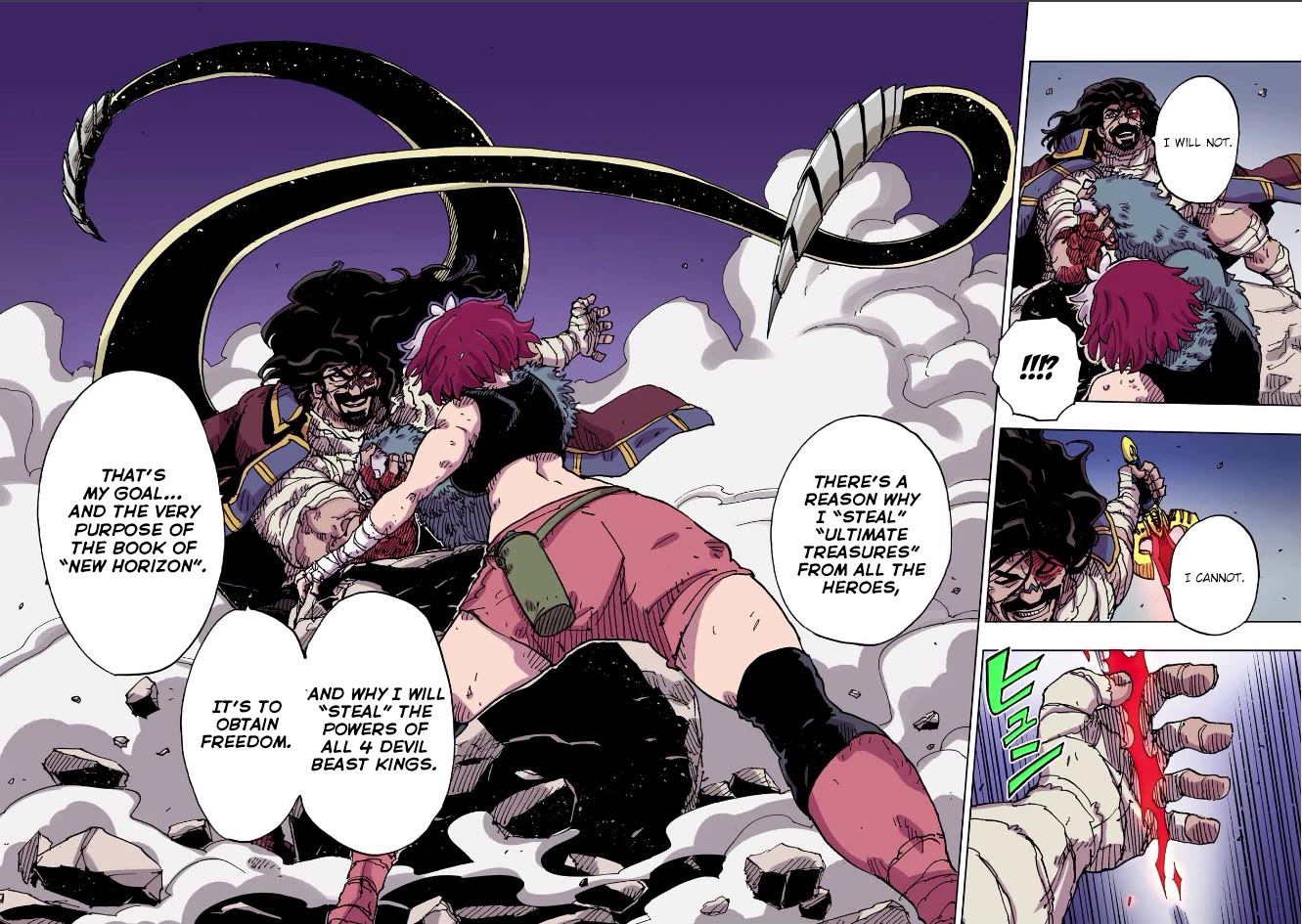Clevatess - Maju no O to Akago to Kabane no Yusha Chap 62 - Next Chap 63
