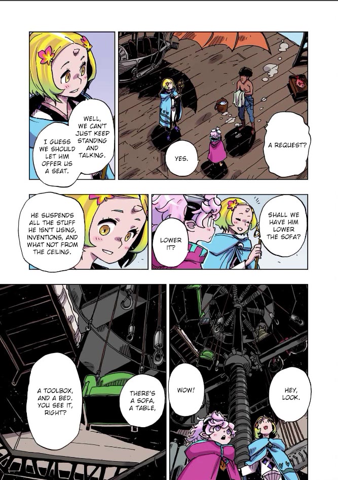 Clevatess - Maju no O to Akago to Kabane no Yusha Chap 62 - Next Chap 63