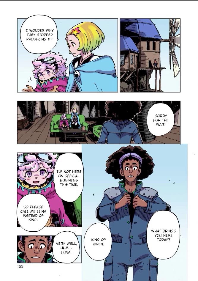 Clevatess - Maju no O to Akago to Kabane no Yusha Chap 62 - Next Chap 63