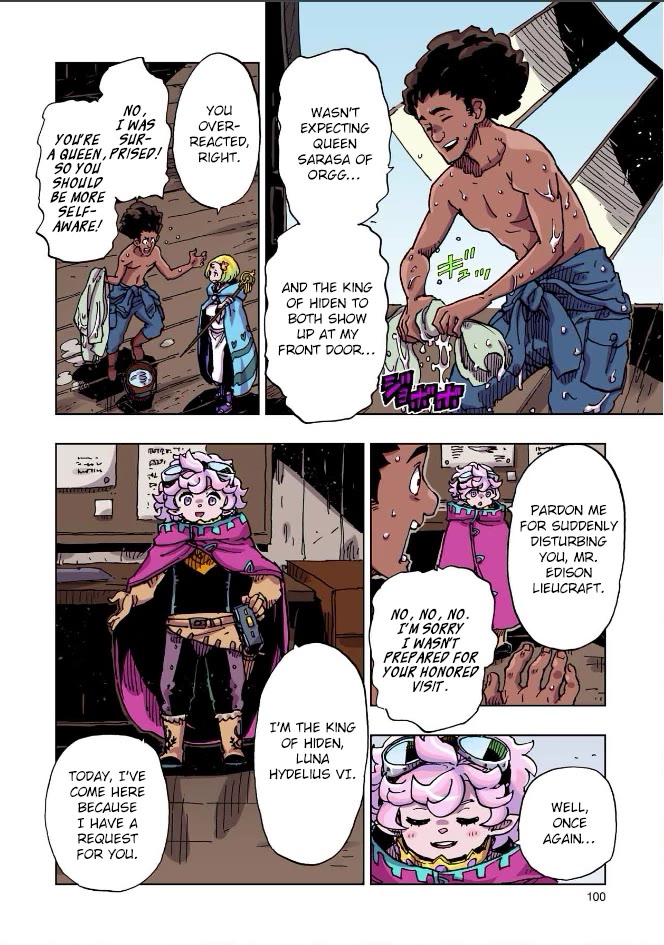 Clevatess - Maju no O to Akago to Kabane no Yusha Chap 62 - Next Chap 63
