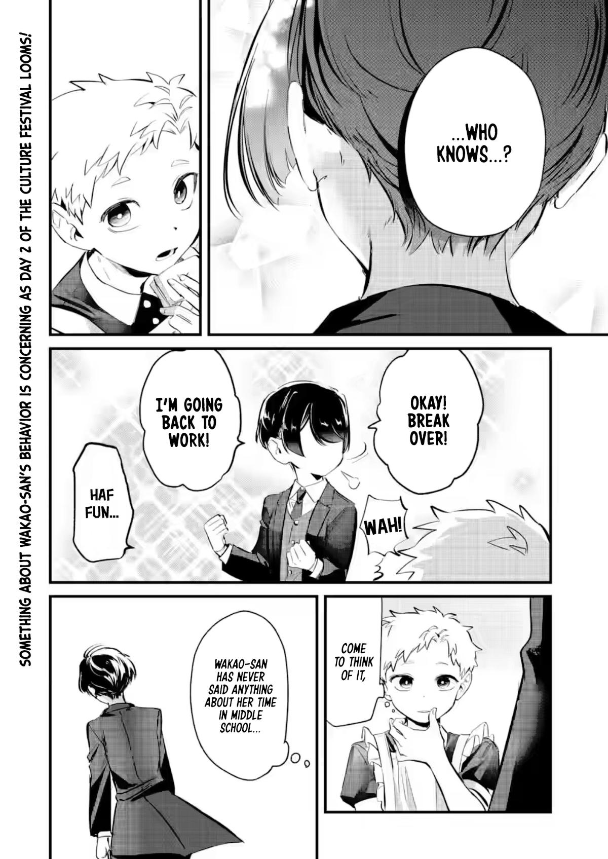 Tonari no Wakao-san wa Miesou de Mienai Chap 25 - Next Chap 26