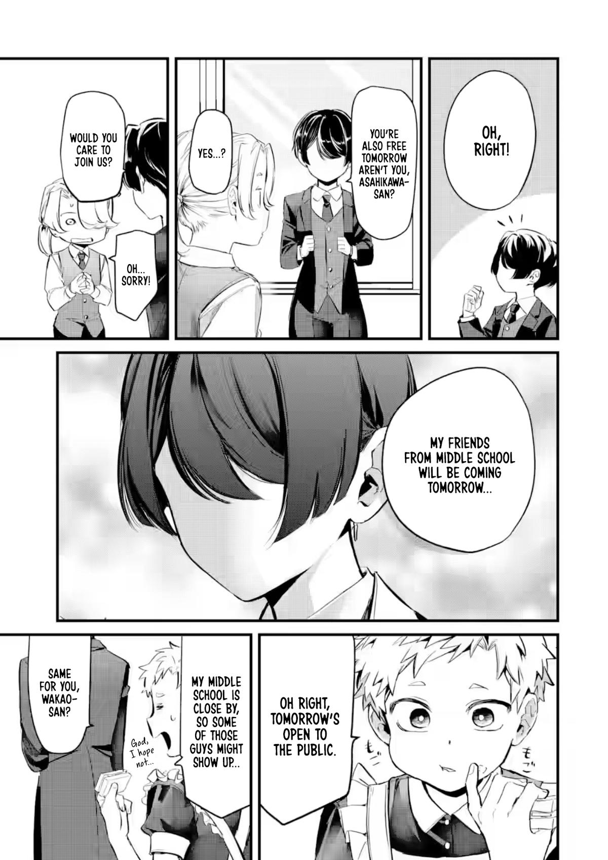Tonari no Wakao-san wa Miesou de Mienai Chap 25 - Next Chap 26