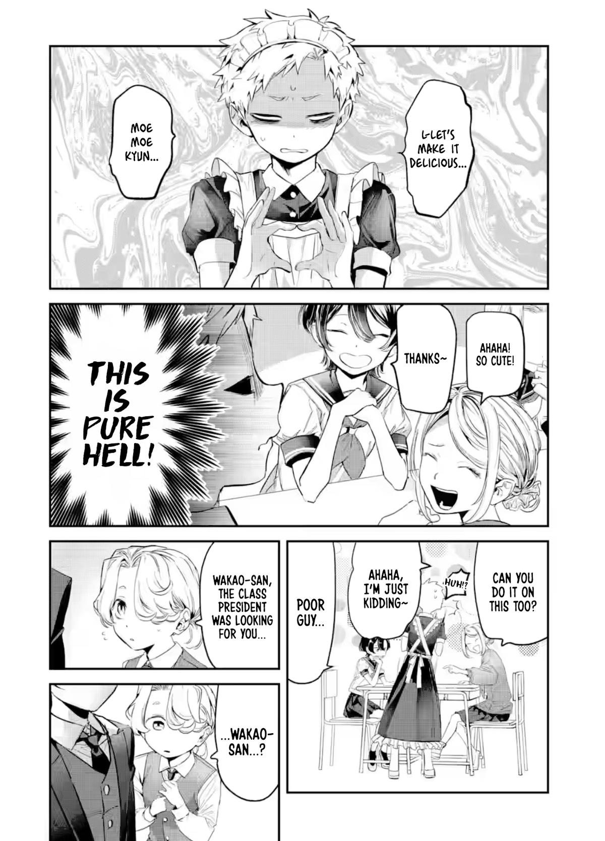 Tonari no Wakao-san wa Miesou de Mienai Chap 25 - Next Chap 26