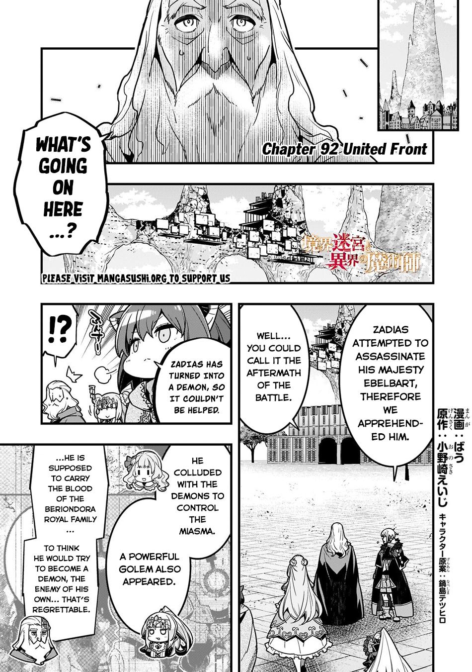 Kyoukai Meikyuu to Ikai no Majutsushi Chap 92 - Next Chap 93