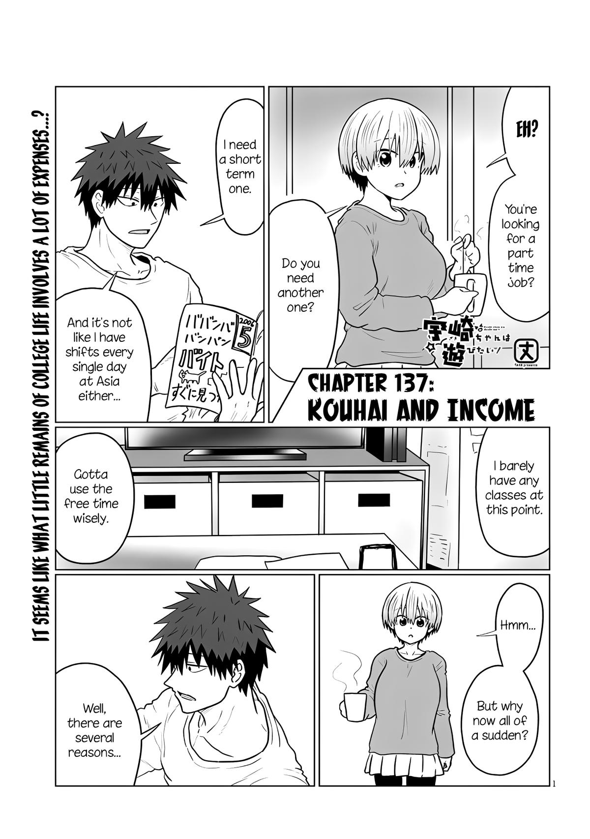 Uzaki-chan wa Asobitai! Chap 137 - Next Chap 138