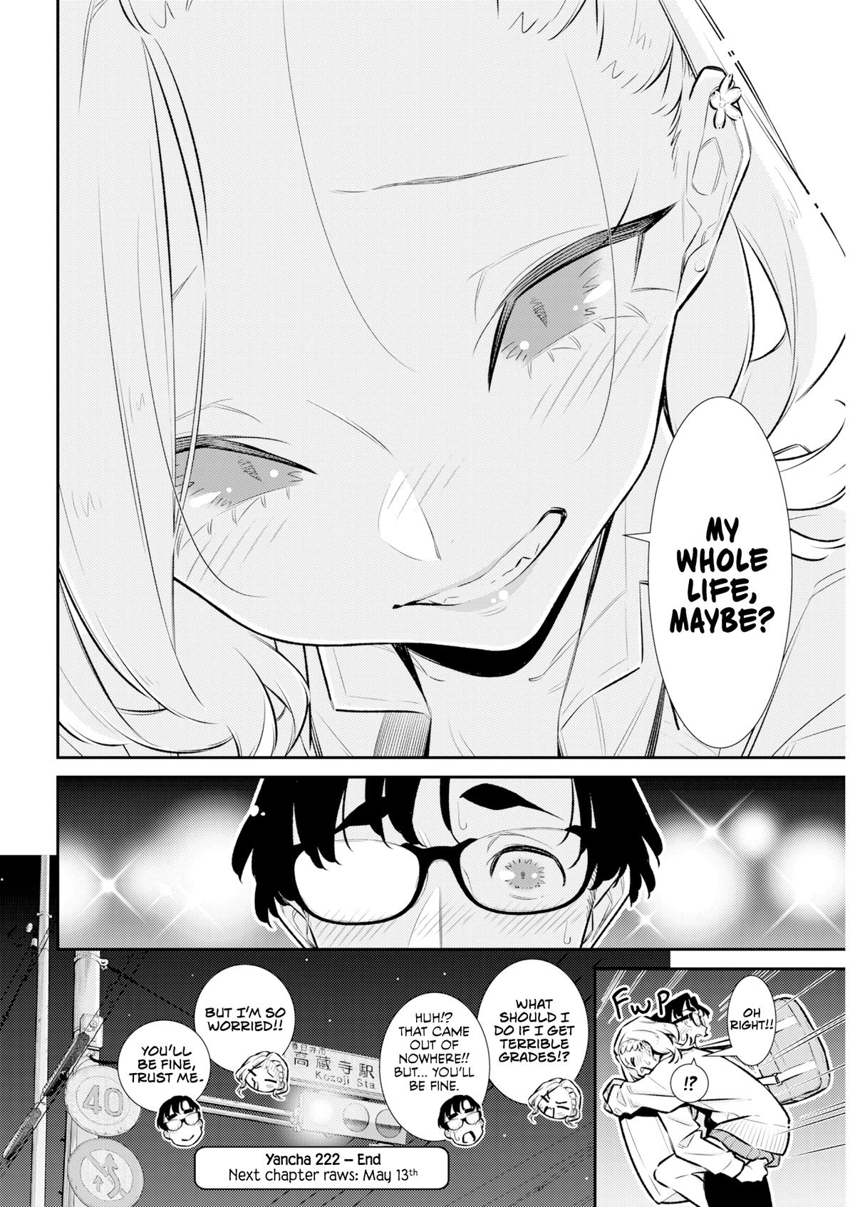 Yancha Gal no Anjou-san Chap 222 - Next Chap 223