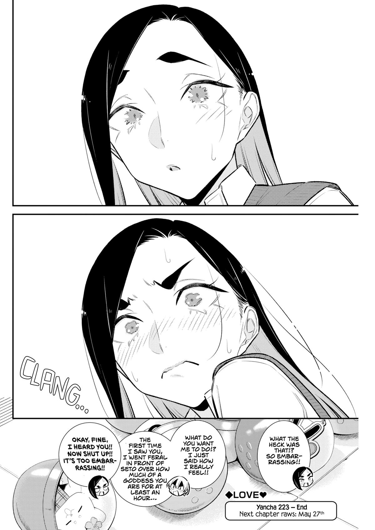Yancha Gal no Anjou-san Chap 223 - Next Chap 224