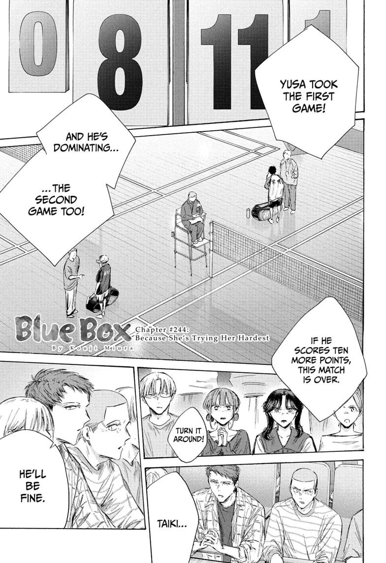 Blue Box Chap 244 - Next Chap 245