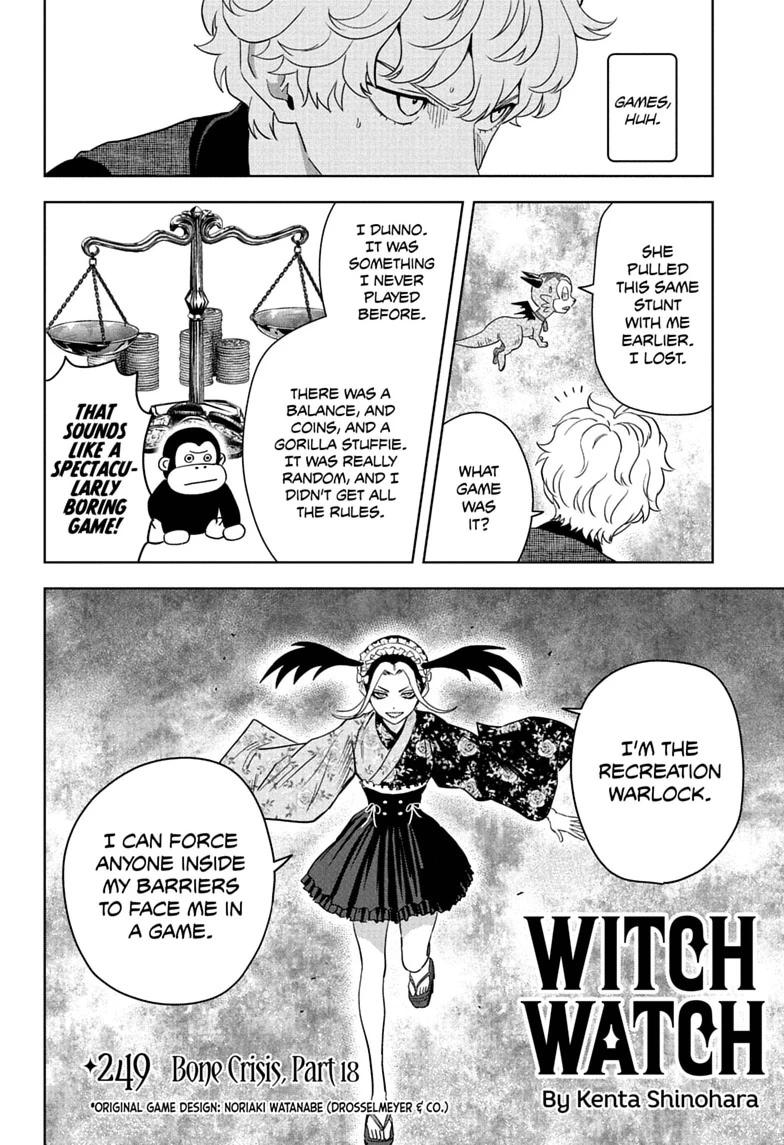 WITCH WATCH Chap 249 - Next Chap 250