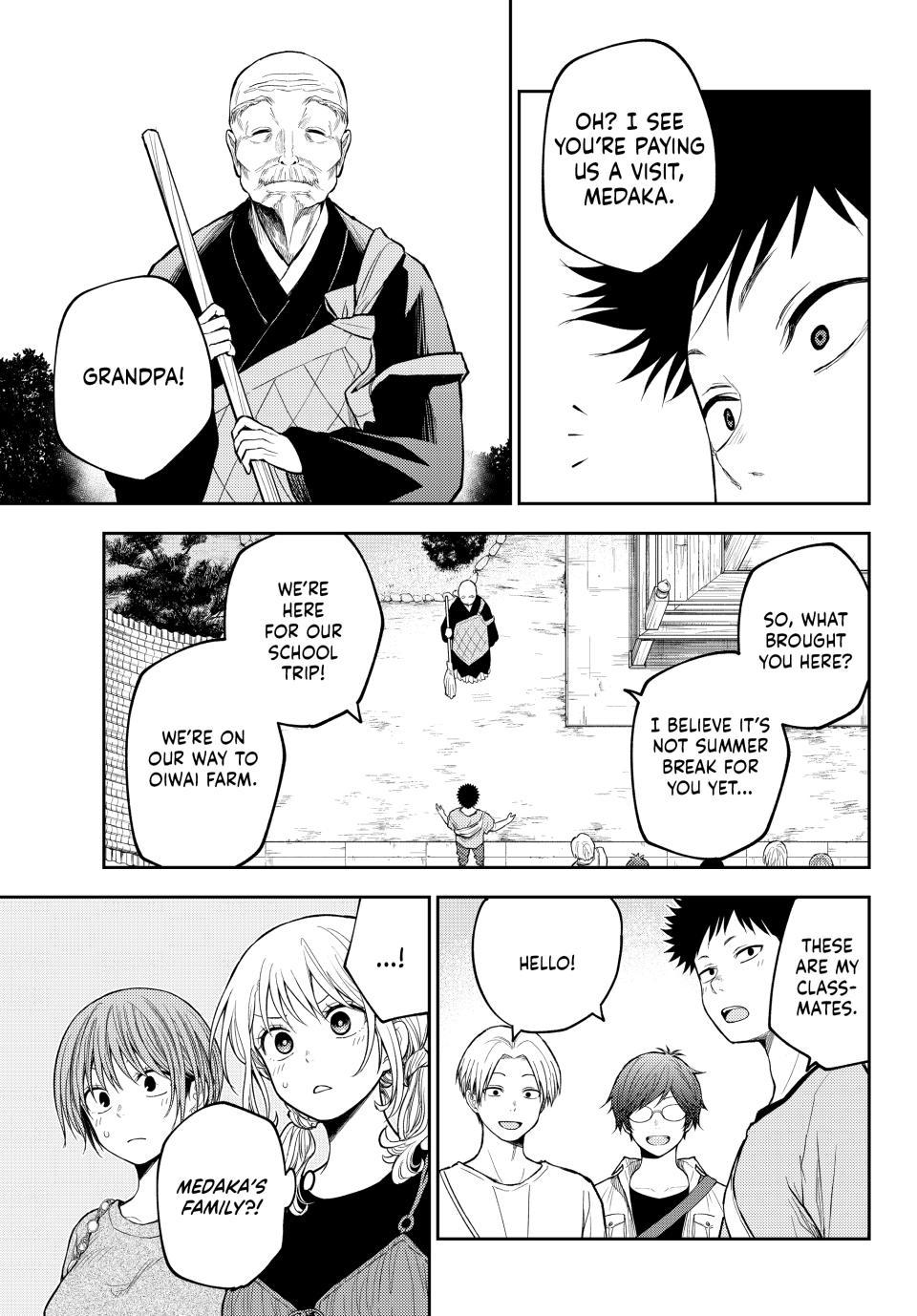 Kuroiwa Medaka ni Watashi no Kawaii ga Tsuujinai Chap 223 - Next Chap 224