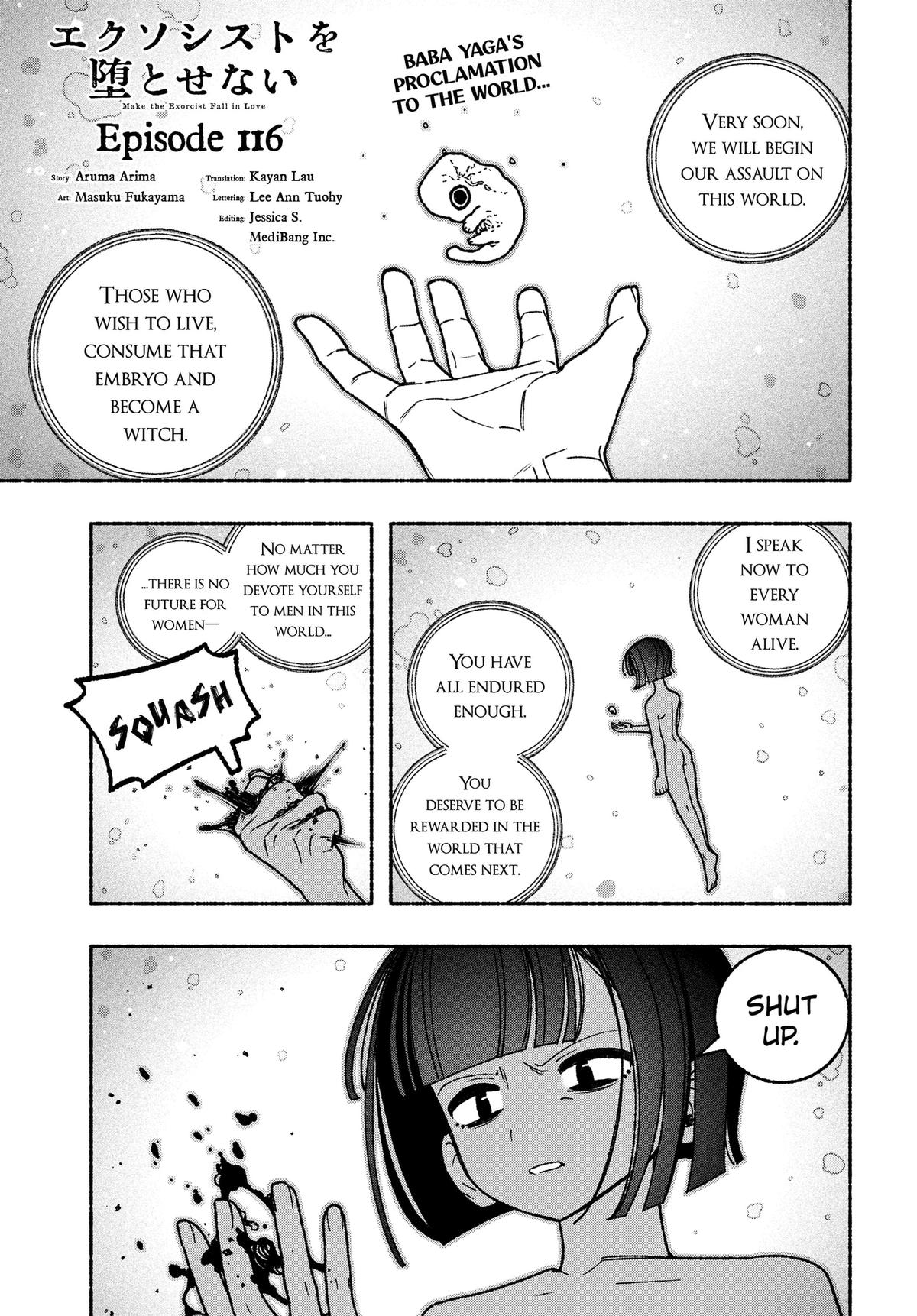 Make the Exorcist Fall in Love Chap 116 - Next Chap 117
