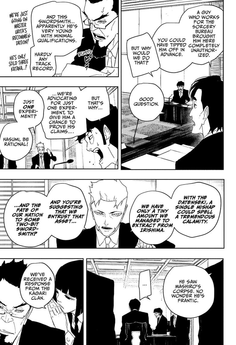 Kagurabachi English Chap 123 - Next Chap 124