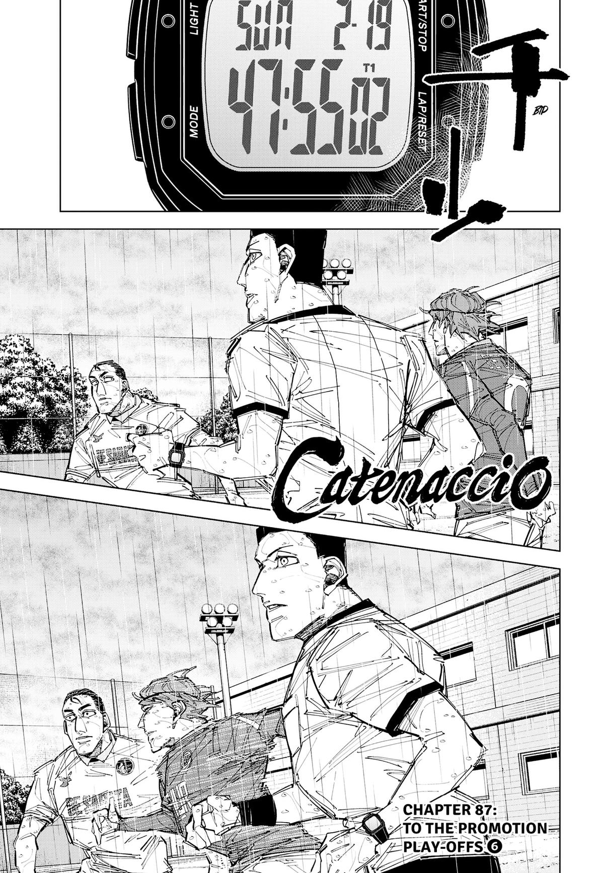 Catenaccio Chap 87 - Next Chap 88
