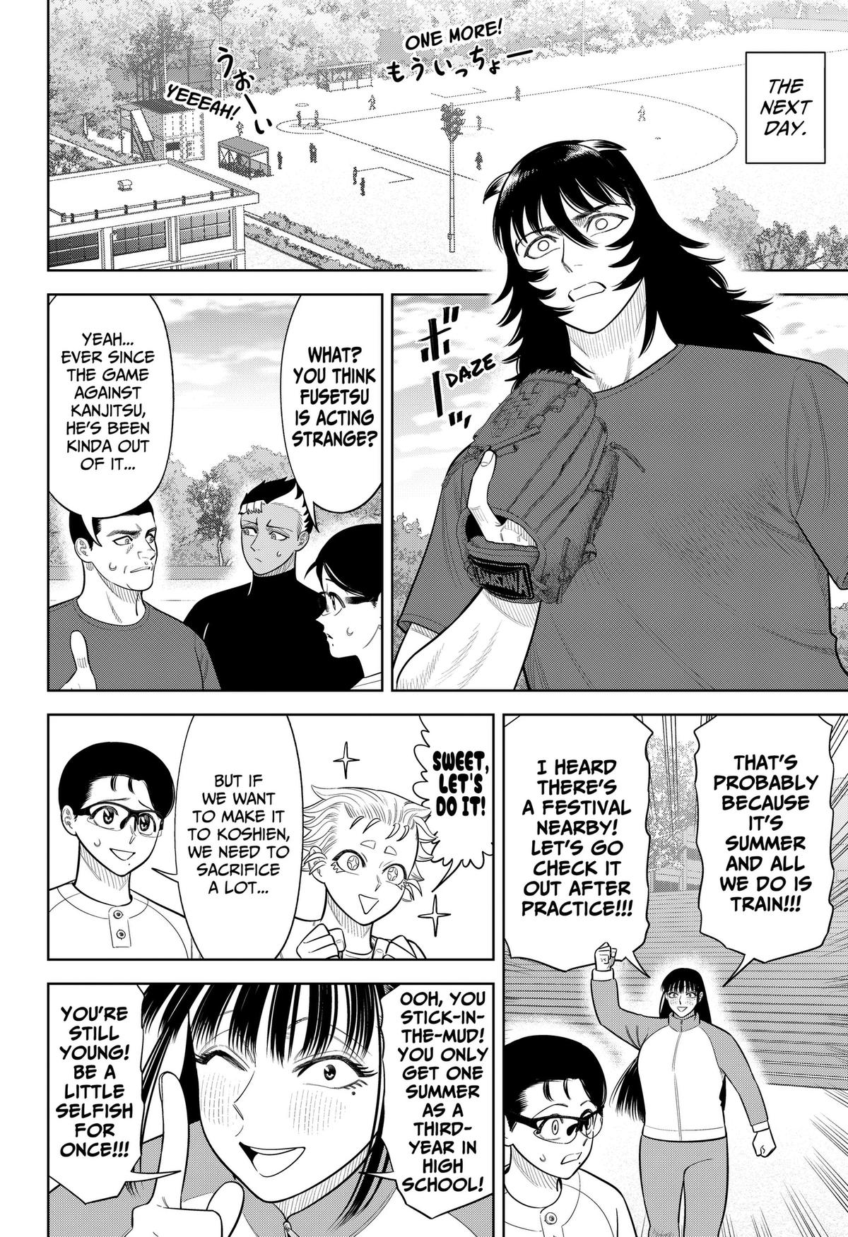 San-kyuu Pitch Chap 46 - Next Chap 47