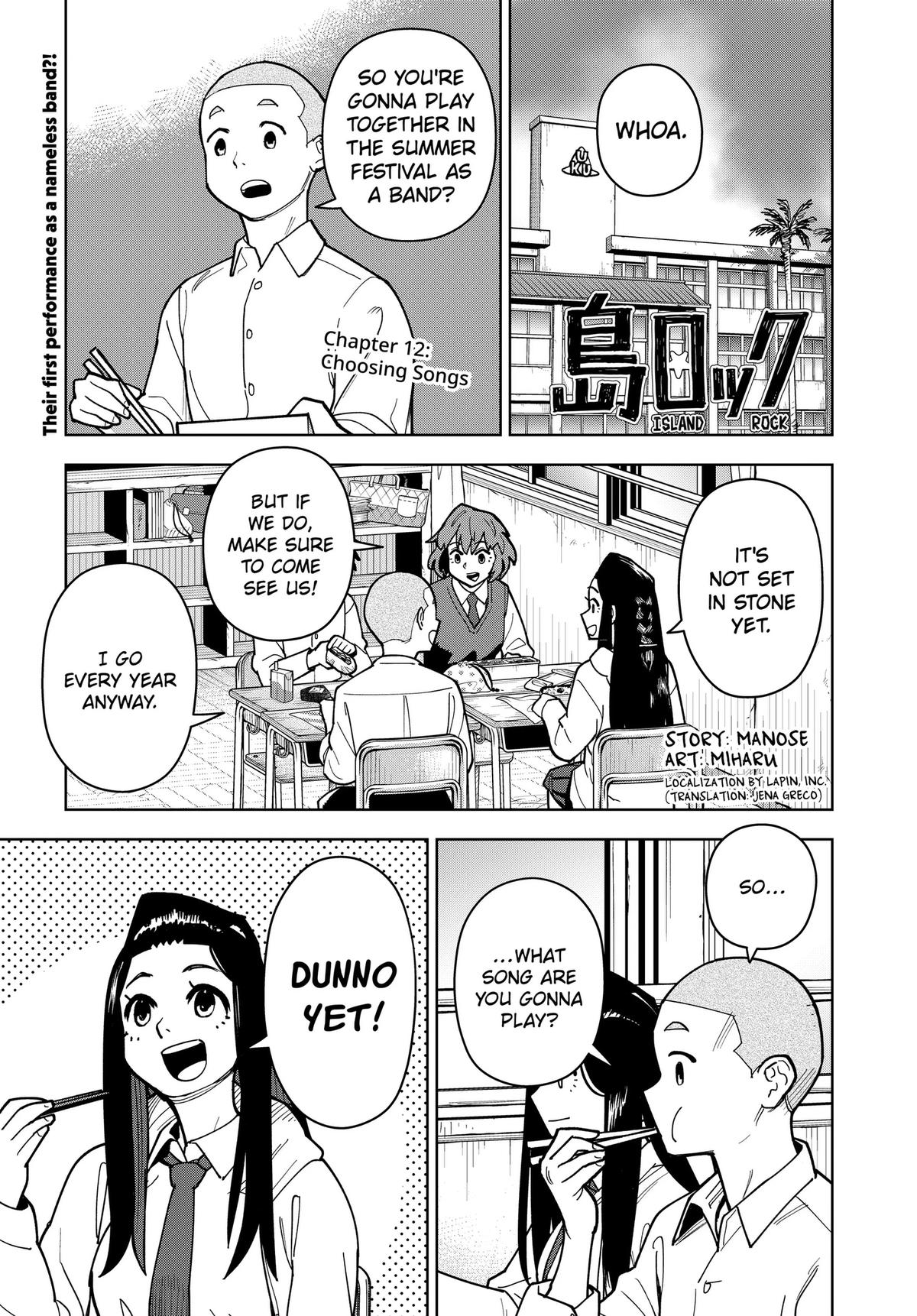 Shima Rock Chap 12 - Next Chap 13