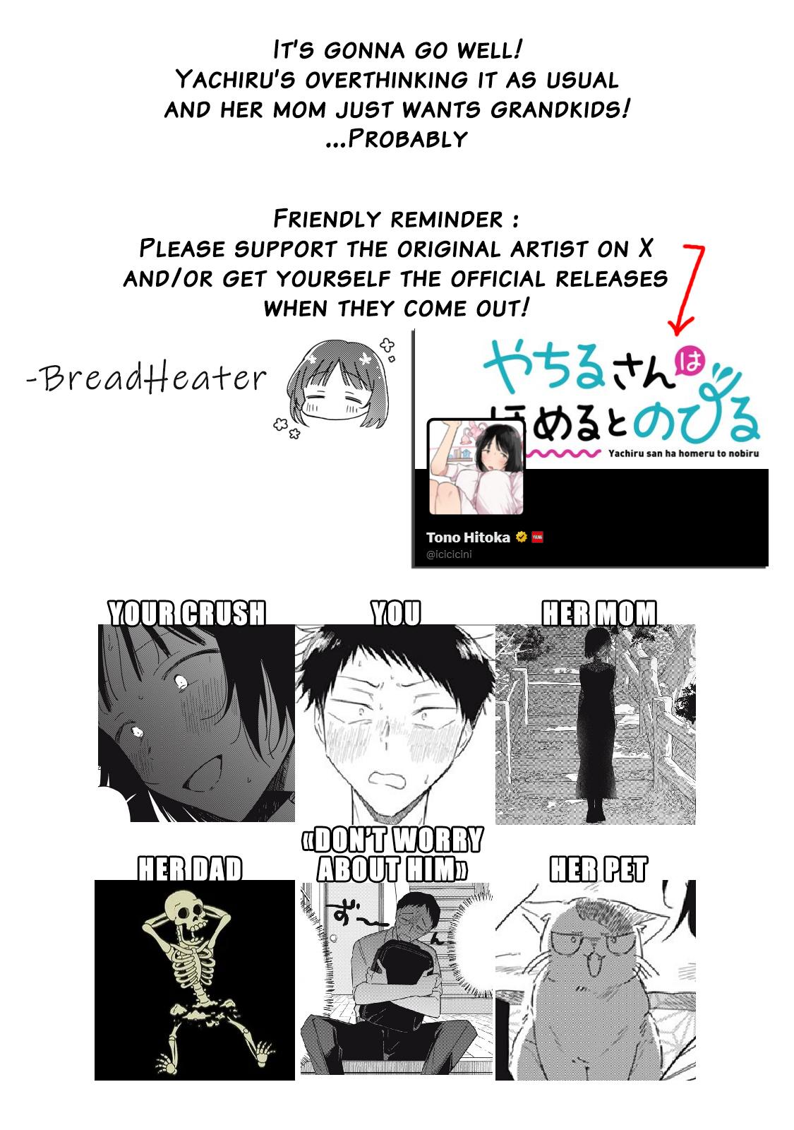 Yachiru-san wa Homeru to Nobiru Chap 15.2 - Next Chap 16.2