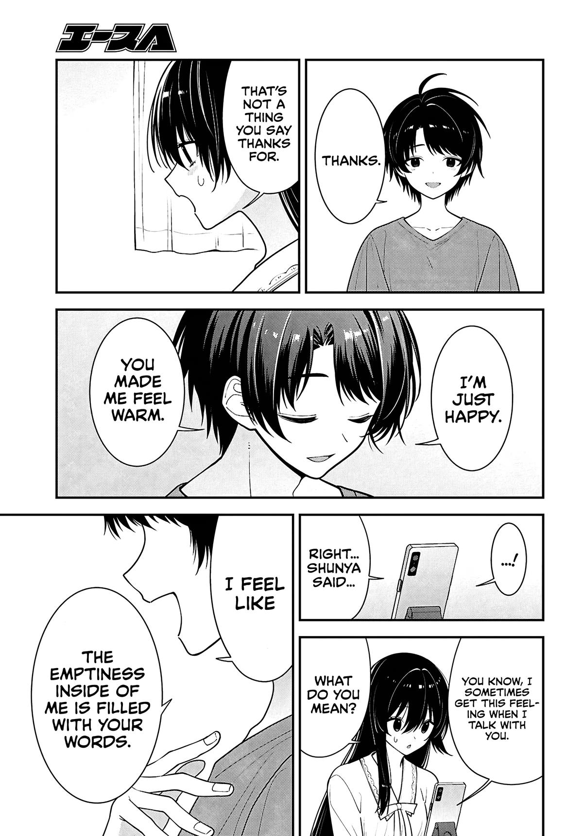 Tonari no Seki no Yankee Shimizu-san ga Kami wo Kuroku Sometekita Chap 17 - Next Chap 18