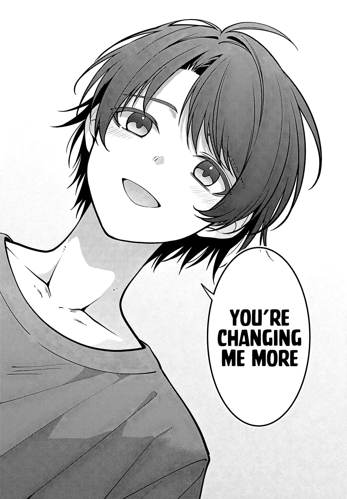 Tonari no Seki no Yankee Shimizu-san ga Kami wo Kuroku Sometekita Chap 17 - Next Chap 18