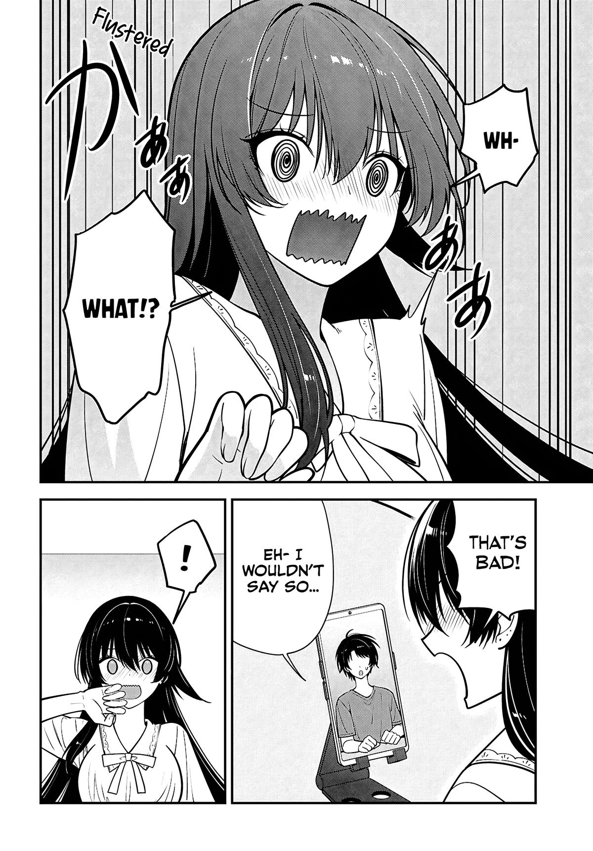 Tonari no Seki no Yankee Shimizu-san ga Kami wo Kuroku Sometekita Chap 17 - Next Chap 18