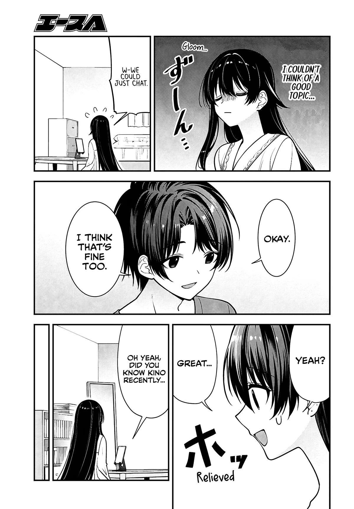 Tonari no Seki no Yankee Shimizu-san ga Kami wo Kuroku Sometekita Chap 17 - Next Chap 18