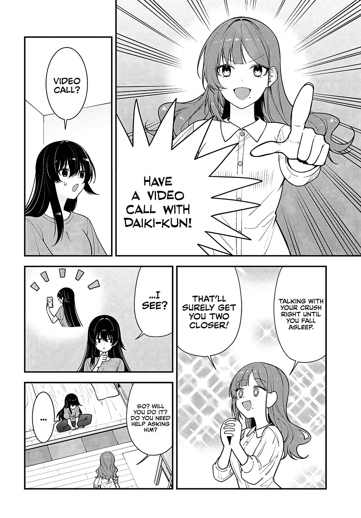 Tonari no Seki no Yankee Shimizu-san ga Kami wo Kuroku Sometekita Chap 17 - Next Chap 18