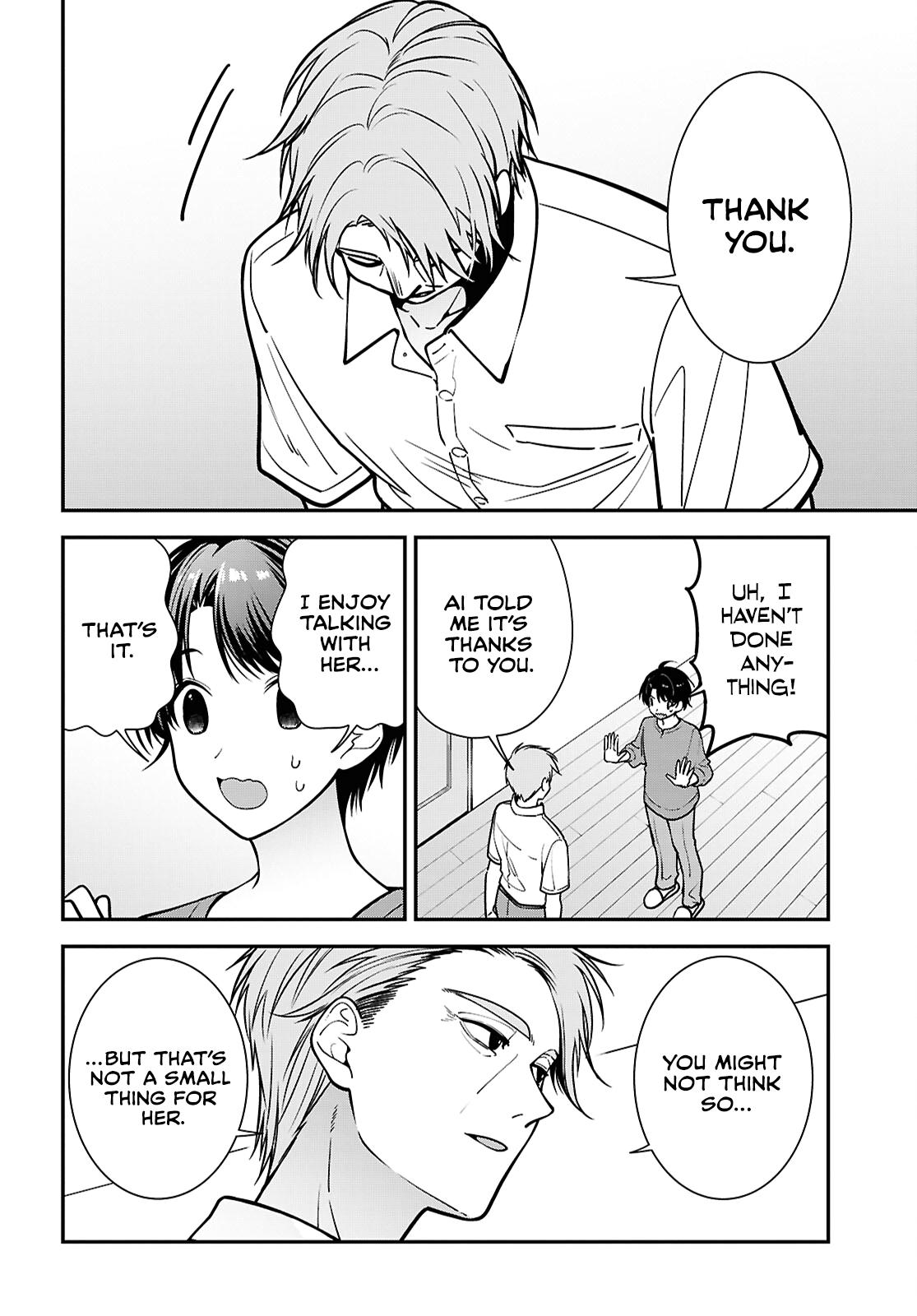 Tonari no Seki no Yankee Shimizu-san ga Kami wo Kuroku Sometekita Chap 18 - Next Chap 19