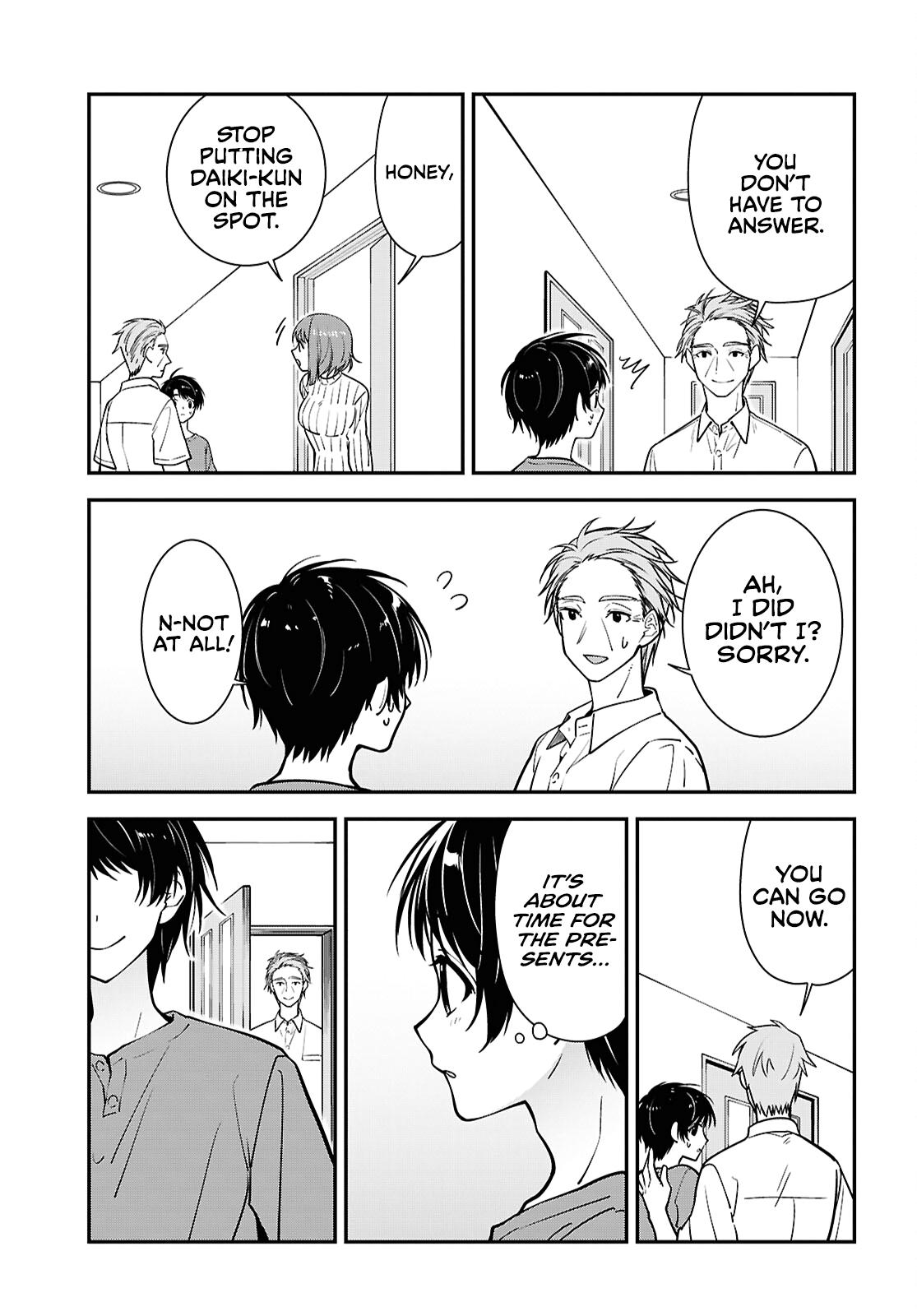 Tonari no Seki no Yankee Shimizu-san ga Kami wo Kuroku Sometekita Chap 18 - Next Chap 19