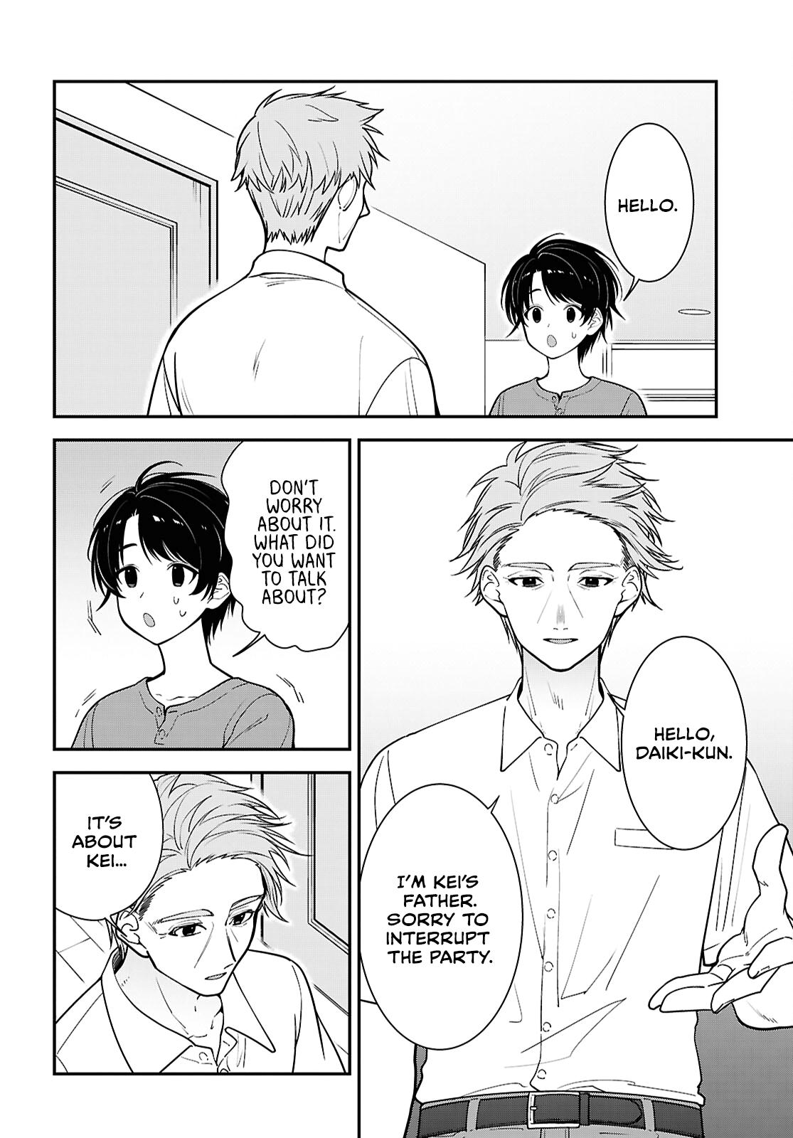 Tonari no Seki no Yankee Shimizu-san ga Kami wo Kuroku Sometekita Chap 18 - Next Chap 19