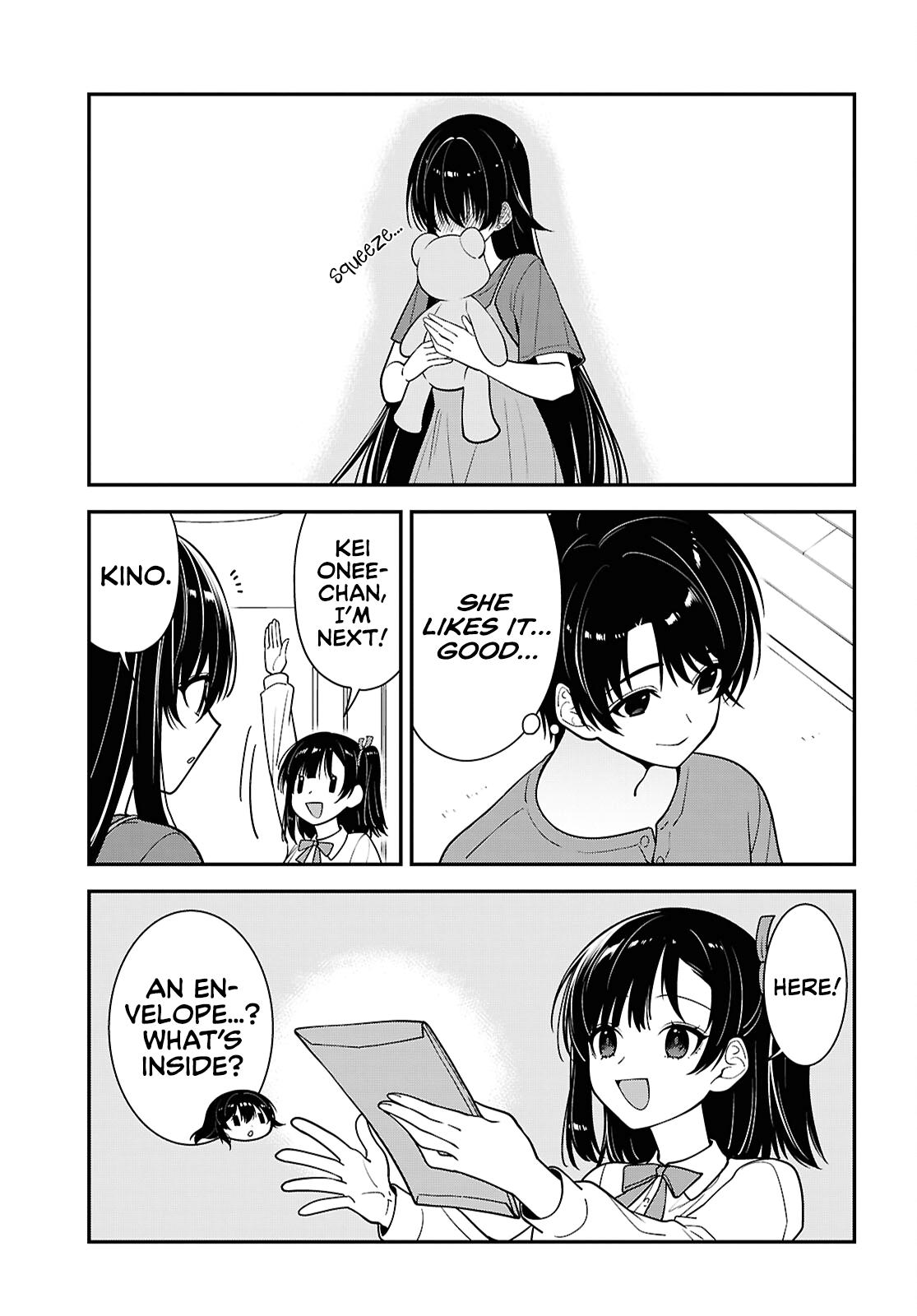 Tonari no Seki no Yankee Shimizu-san ga Kami wo Kuroku Sometekita Chap 18 - Next Chap 19