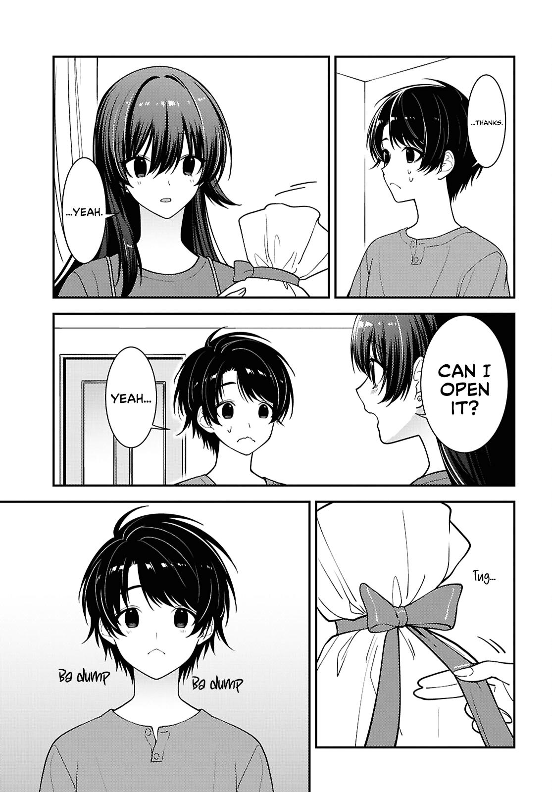 Tonari no Seki no Yankee Shimizu-san ga Kami wo Kuroku Sometekita Chap 18 - Next Chap 19