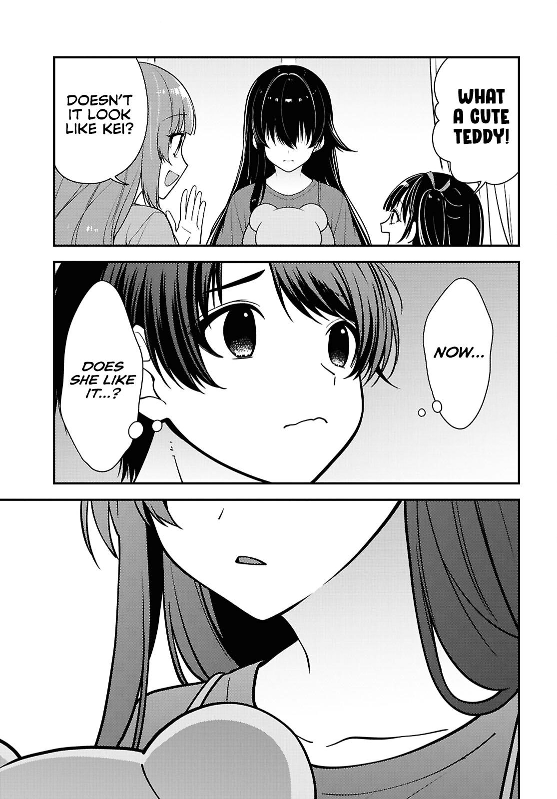 Tonari no Seki no Yankee Shimizu-san ga Kami wo Kuroku Sometekita Chap 18 - Next Chap 19