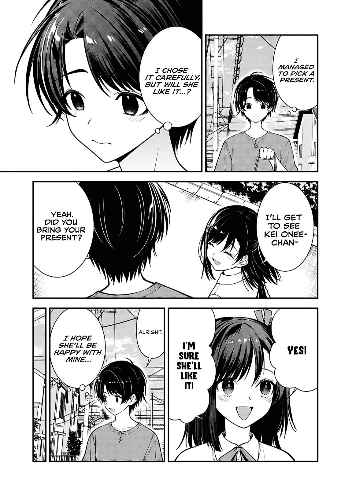 Tonari no Seki no Yankee Shimizu-san ga Kami wo Kuroku Sometekita Chap 18 - Next Chap 19