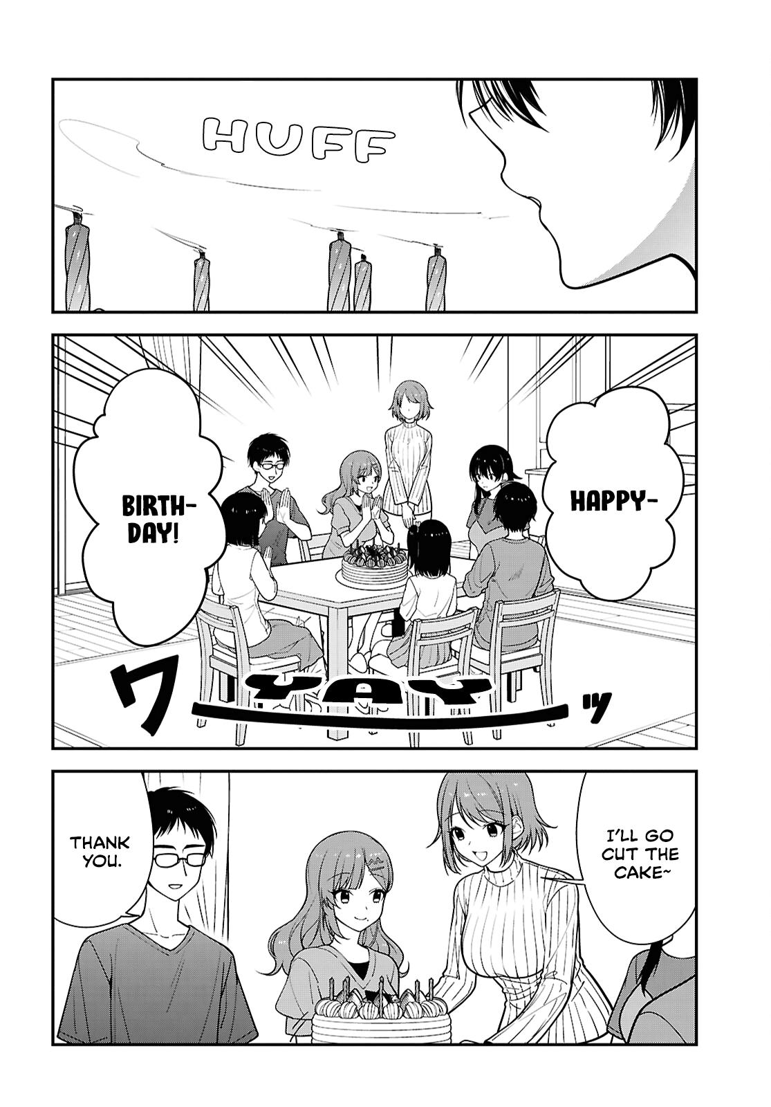 Tonari no Seki no Yankee Shimizu-san ga Kami wo Kuroku Sometekita Chap 18 - Next Chap 19