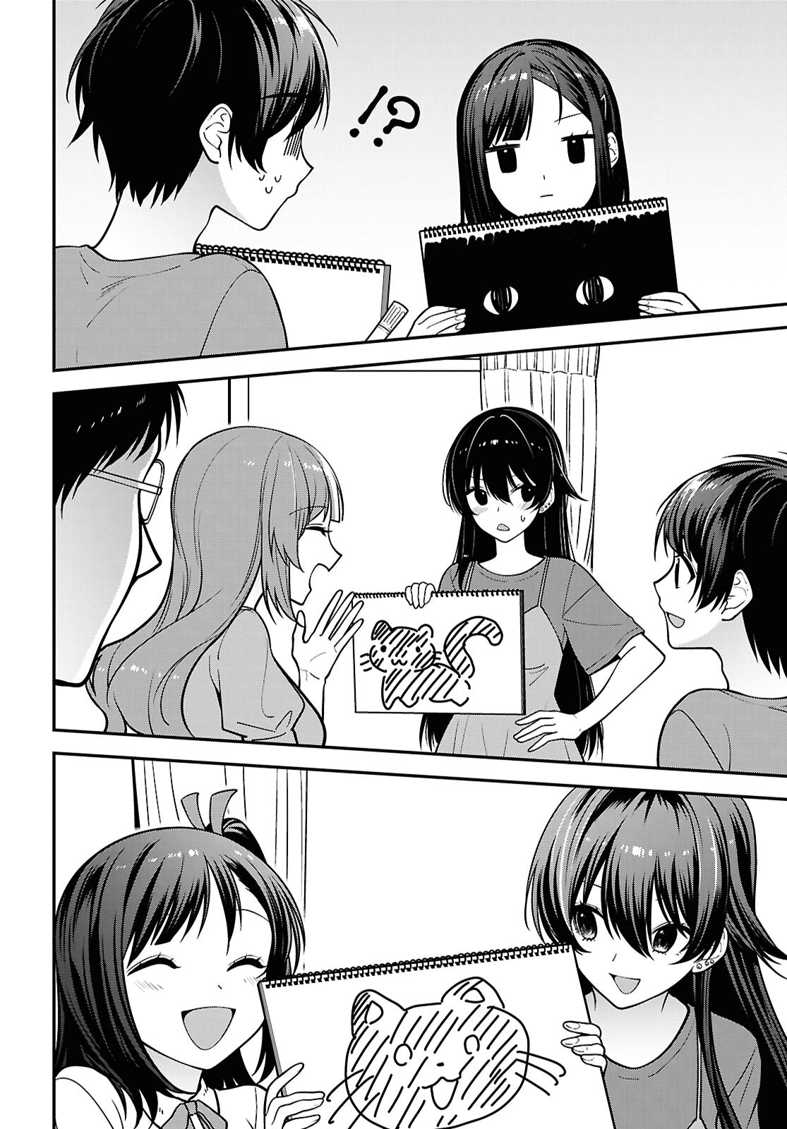 Tonari no Seki no Yankee Shimizu-san ga Kami wo Kuroku Sometekita Chap 18 - Next Chap 19