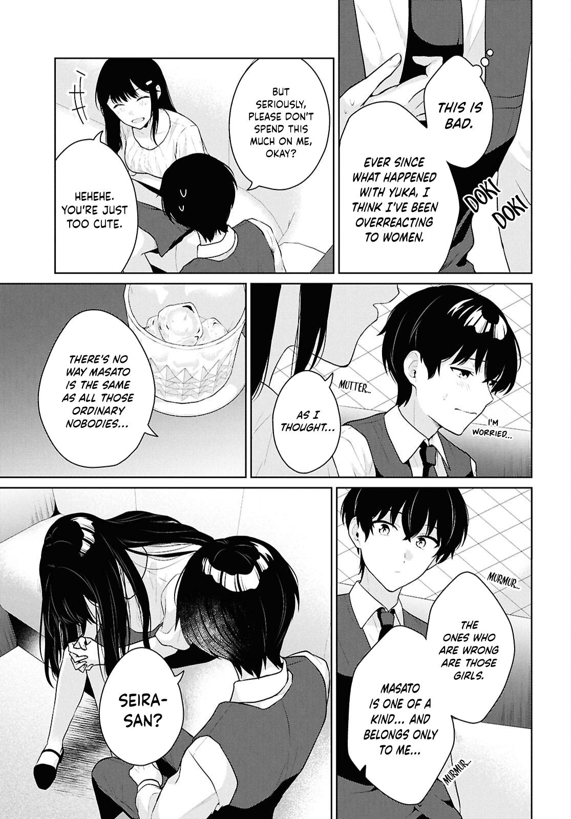 Danjo Hi 1:5 no Sekai demo Futsuu ni Ikirareru to Omotta? Gekiomo Kanjou na Kanojo-tachi ga Mujikaku Danshi ni Hanrou saretara Chap 20 - Next Chap 21