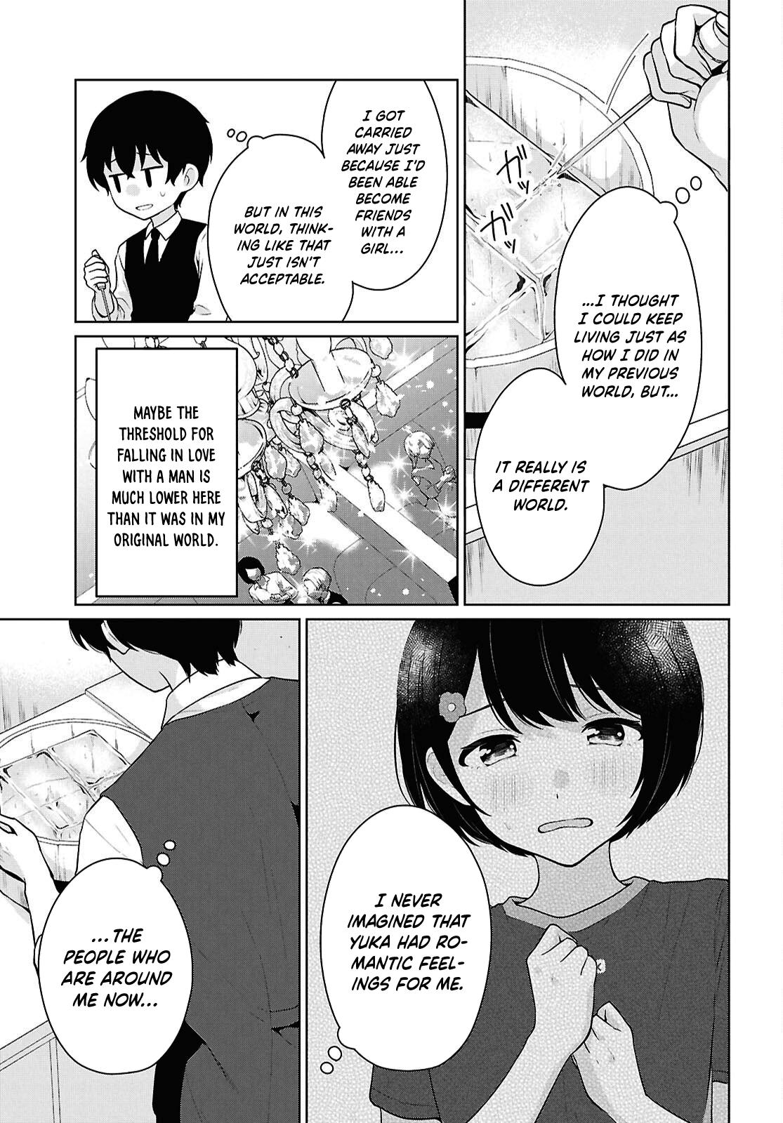 Danjo Hi 1:5 no Sekai demo Futsuu ni Ikirareru to Omotta? Gekiomo Kanjou na Kanojo-tachi ga Mujikaku Danshi ni Hanrou saretara Chap 20 - Next Chap 21
