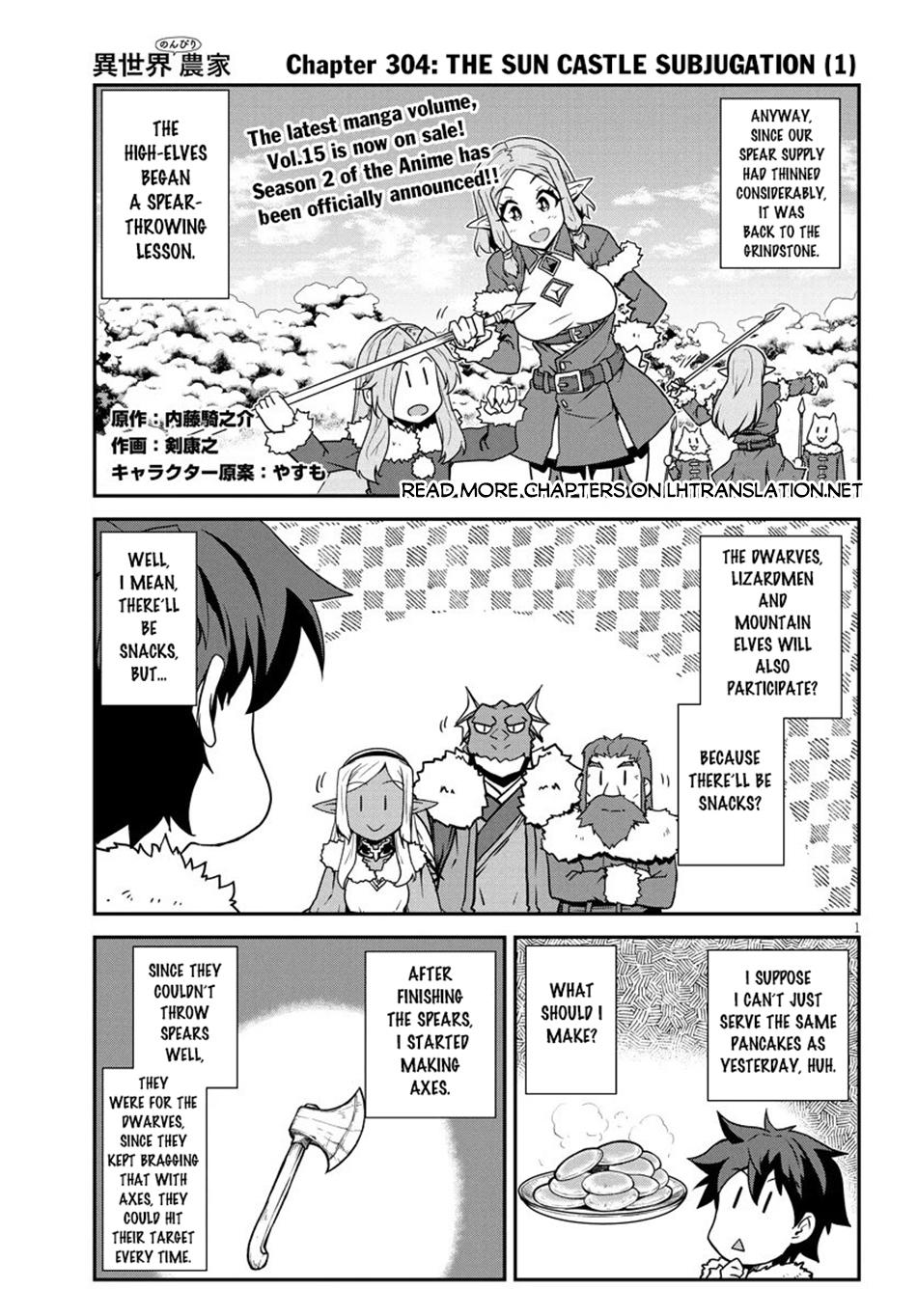 Isekai Nonbiri Nouka Chap 304 - Next Chap 305