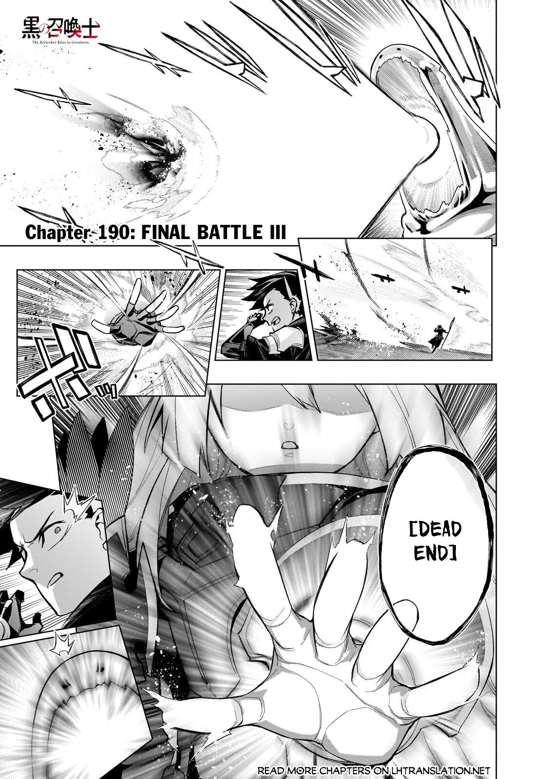 Kuro no Shoukanshi Chap 190 - Next Chap 191